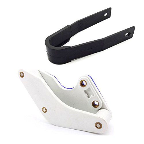 Tc-motor Black Plastic Chain Slider Aluminum Blue Rear Swingarm Guide Guard For Chinese Pit Dirt Trail Bike Motorcycle 50cc