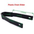 Tc-motor Black Plastic Chain Slider Aluminum Blue Rear Swingarm Guide Guard For Chinese Pit Dirt Trail Bike Motorcycle 50cc