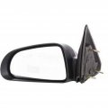 Mitsubishi Raider 2006 2007 2008 2009 Door Mirror Driver Side Non-folding Non-heated 5 X 7 In Textured Black Replacement For 
