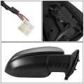To1321348 Factory Style Passenger Right Side Mirror Manual Folding Power Adjust Heated Glass Compatible With Toyota Tacoma
