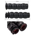 Pair Of 1 Motorcycle Handlebar Grips For Honda Chopper Shadoow Vf Vt Vtx