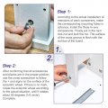 Uxcell Cam Lock Nut For Furniture 90pcs 9 35x9 6mm Joint Connector Locking Nuts Connecting Fittings