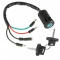 Caltric Ignition Key Switch Compatible With Honda Trx125 Trx-125 Fourtrax 125 1985-1986