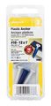 Plastic Flat Head Conical Anchor 190 In Dia X 1 L 4 Pack Case Of 10 