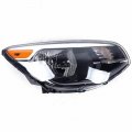 Loyalheartdy For 2014 2015 2016 2017 2018 2019 Kia Soul Headlights Passenger Side Right Headlamp Chrome Housing With Clear Lens 