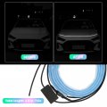 71 Inch Universal Led Strip Lights For Car Hood 12v Flexible Remote Controls Exterior Engine Guide Decorative Light Bar