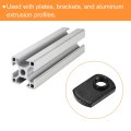 Slide In T-nut With Offset Thread 10pcs 5 16 -18 Carbon Steel Zinc-plating Nuts For T Track Extrusions
