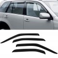 Ocpty Window Visors Fits For 2000-2004 Nissan Xterra Tape-on Rain Guards Side Deflectors 4 Pieces 2pcs Front Doors And Rear