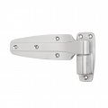 Kason 1245 Reversible Cam-rise Hinge Flush Offset Brushed Chrome Finish 11245000088 