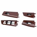 Front Rear Left Right Door Window Control Switch Bezel Cover Panel For Hand Drive Vehicles With Glossy Look