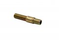 Creative Hobbies Brass Coupling 1 2 Inch Long 8 Ip For Lamp And Light Fixture Assemlby Or Repair Pack Of 6