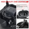 Auto Dynasty Driving Fog Lights Lamps With Switch Compatible Dodge Charger Challenger Patriot Sebring Driver And Passenger Side