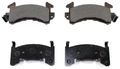 Durago Bp154 Ms Front Semi-metallic Brake Pad 