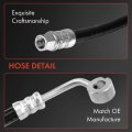A-premium Power Steering Hose Pressure Line Assembly Compatible With Hyundai Accent 1996-1997 2001-2005 Dodge Verna 2004-2005