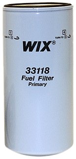 33380 Heavy Duty Spin-On Fuel Filter WIX Filters Pack of 1 
