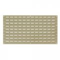 Louvered Wall Panel 18x19 Tan Lot Of 4 