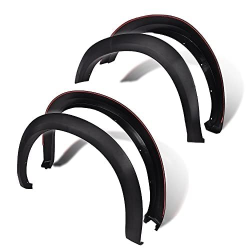 Fender Flares For 2010 2017 Dodge Ram 2500 3500 Rugged Textured Factory Style Wheel Set Black Polypropylene 4 Pieces Not Dually