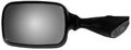 Emgo 20-78212 Black Left Side Replacement Mirror For Suzuki Gsxr 
