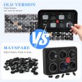 Mayspare 6 Gang Switch Panel Upgraded Multicolored Circuit Control Relay System Box On-off Led Touch For Yachts Trucks Off-road