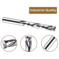 Compression Spiral Router Bit 1 2 In Shank 3 Cutting Length Up And Down Cnc Bits For Woodworking Milling Slot Mortise Carbide