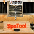 Compression Spiral Router Bit 1 2 In Shank 3 Cutting Length Up And Down Cnc Bits For Woodworking Milling Slot Mortise Carbide