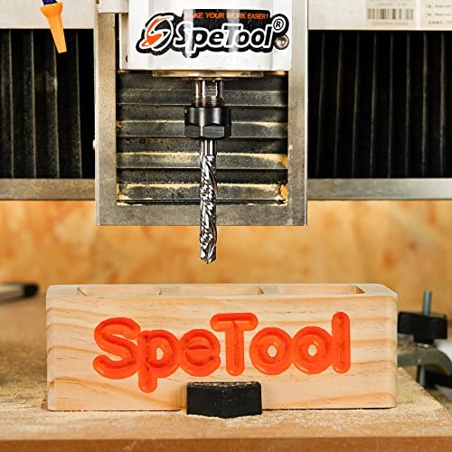 Compression Spiral Router Bit 1 2 In Shank 3 Cutting Length Up And Down Cnc Bits For Woodworking Milling Slot Mortise Carbide