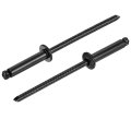 50pcs 1 8 X1 2 304 Stainless Steel Dome-head Blind Rivets Open-end Type For Diy Sheet Metal Automotive Repairs Furniture Boat 