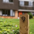 5 Stainless Steel Floating House Number Metal Moderns Mailbox Decor Number With Nail Kit Coated Black 911 Visibility Signage 6 