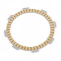 Topteng Clutch Plate Kit Disc Plates Steel Friction For Honda Cr80 Cb Sl Cd Clr Xlr Xr Cm 100 125 Clr125 City Fly