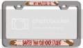 My Maltese Is Smarter Than Your Honor Student Dogs Pets Ch 3d Metal License Plate Frame Auto Suv Truck Tag Holder P76 