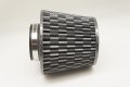 Autobahn88 Stainless Mesh High Flow Air Intake Cone Filter 3 76mm Inlet Carbon-like