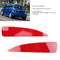 Fydun Rear Bumper Reflector Warning Cover Red Night Lenses For 2012-2014