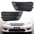 Labwork 1 Pair Fog Light Covers Replacement For 2013-2015 Accord Bezels Driver And Passenger Side