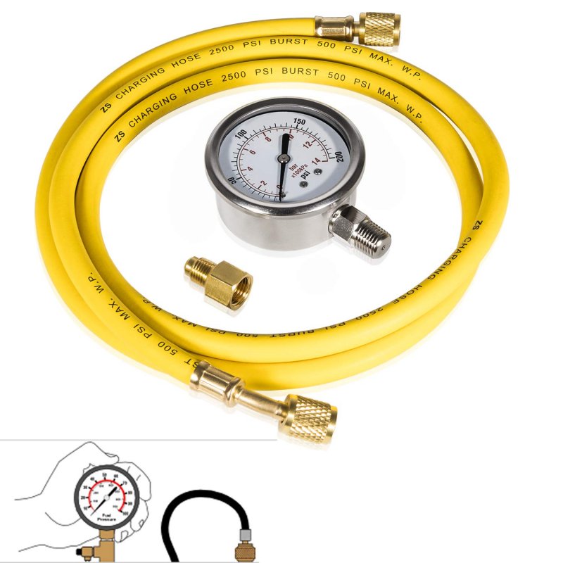 Fuel Pressure Test Kit For 6 0l Powerstroke Diesel 2003-2007 F-series F250 F350 F450 F550 E-series