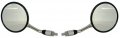 Set Of Side View Mirror Chrome Compatible With 1998-2003 Shadow 750 Vt750 Ace Spirit Deluxe