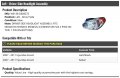 Left Driver Side Headlight Assembly Compatible With 2007-2011 Hyundai Accent Hatchback Sedan