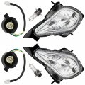 Caltric Right And Left Headlight Assembly Compatible With Yamaha 5tg-84110-03-00 5tg-84310-03-00 New