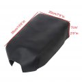 Ocpty Armrest Center Console Lid Skin Cover Leather For 2007 2008 2009 2010 2011 Camry Black