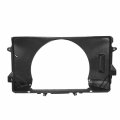 Factory Style Radiator Cooling Fan Shroud Compatible With Ford Expedition Lincoln Navigator 2004-2006 Black