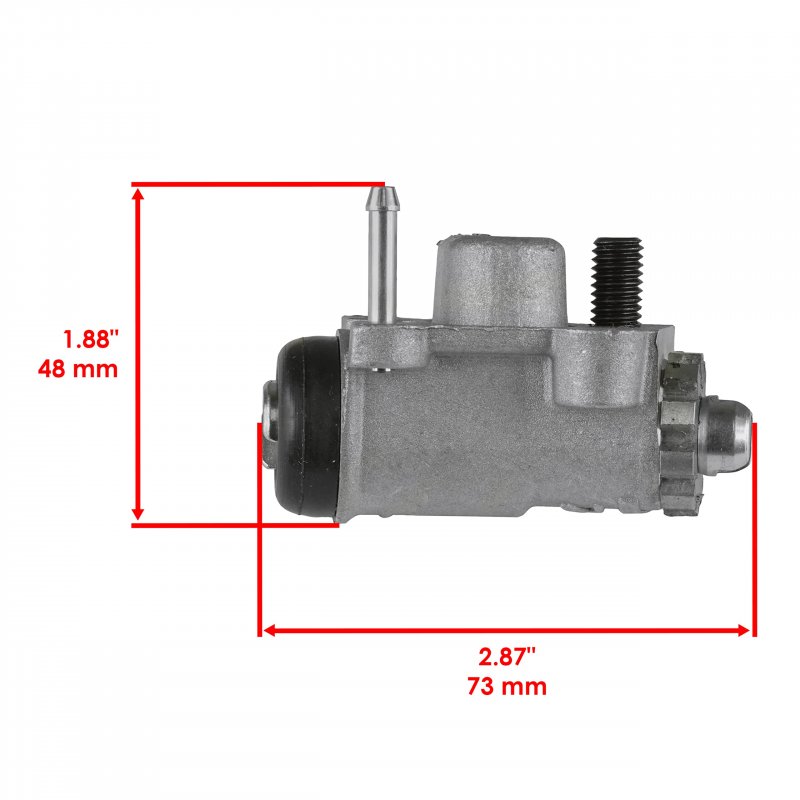Caltric Front Left Right Brake Cylinder And Shoe For Honda 300 Trx300fw 4x4 1988 1989 1990-2000