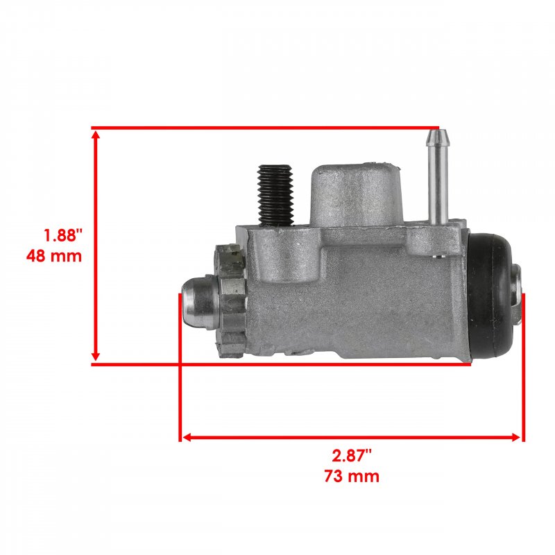 Caltric Front Left Right Brake Cylinder And Shoe For Honda 300 Trx300fw 4x4 1988 1989 1990-2000