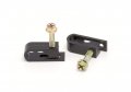 The Cimple Co Dual Twin Or Siamese Coaxial Cable Clips Cat6 Electrical Wire 1 2 In Screw Clip And Fastener Black 50 Pieces Per 
