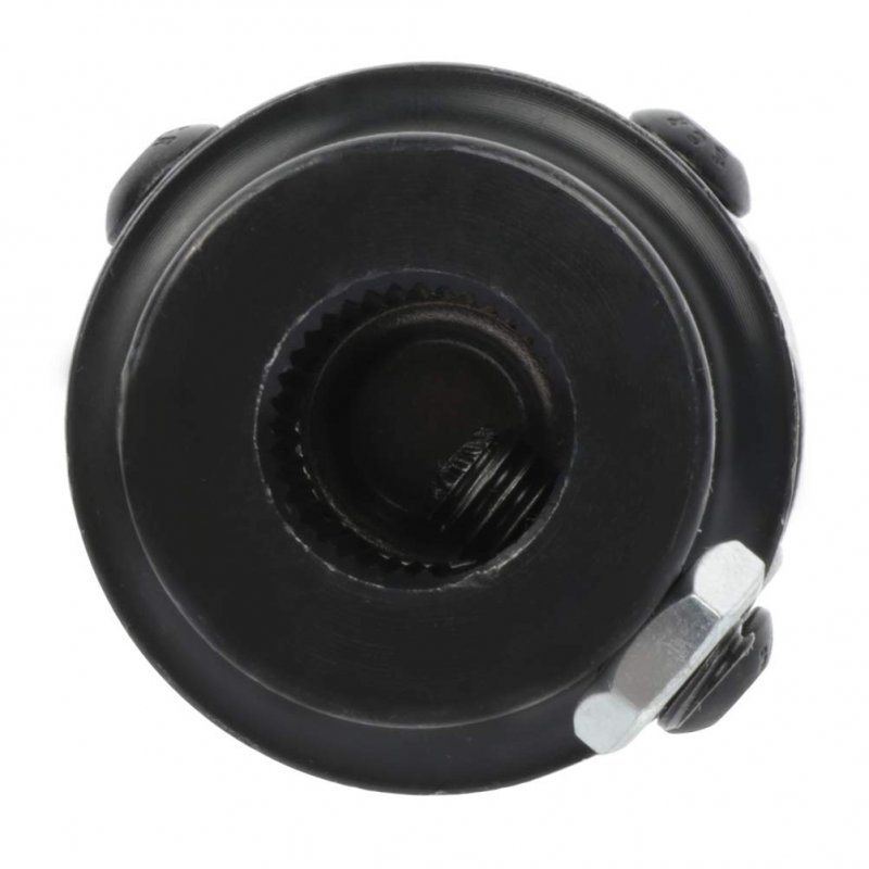 3 4 Smooth X 5 8 -36 Splined Steering Shaft Universal U-joint Black Single 83mm Working Angle 35 Degree