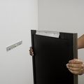Hangman Heavy-duty Mirror And Picture Hanger With Anchors Screws Aluminum Hp-30 