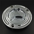Smt-chromed Keyless Gas Cap Compatible With Yamaha Yzf R6 Twist Off Fueltank Fuel 1986-2014 B00rnivx44