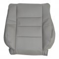 4-door Passenger Top Lean Back Leather Seat Cover Gray For Honda Accord Sedan 2008 2009 2010 2011 2012 