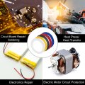 1 Rolls Transparent 0 47 Inch X 72 Yards Polyester Film Electrical Tape Pet High Temperature Heat Resistant For Transformer