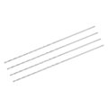 3mm Twist Drill Bits High-speed Steel Straight Shank Extra Long Bit 300mm Length For Wood Plastic Aluminum 4pcs 