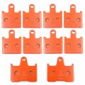 Httmt Brake Pads Compatible With Kawasaki Concours 14 Zg 1400 Zzr Gtr Zx Ninja 2006-2018 Front Rear Carbon Fiber