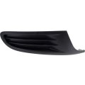 Volkswagen Golf Fog Light Cover Passenger Side For 2010 2011 2012 2013 2014 Textured Dark Gray Grille Bezel Vw1039118 